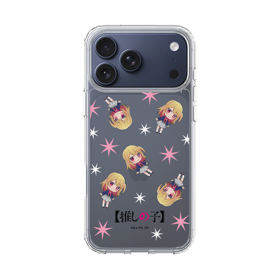 スリムプロテクションケース［ 【推しの子】 - ルビー - ミニキャラ総柄 ］