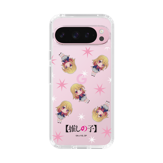 スリムプロテクションケース［ 【推しの子】 - ルビー - ミニキャラ総柄 ］