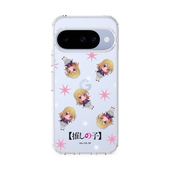スリムプロテクションケース［ 【推しの子】 - ルビー - ミニキャラ総柄 ］
