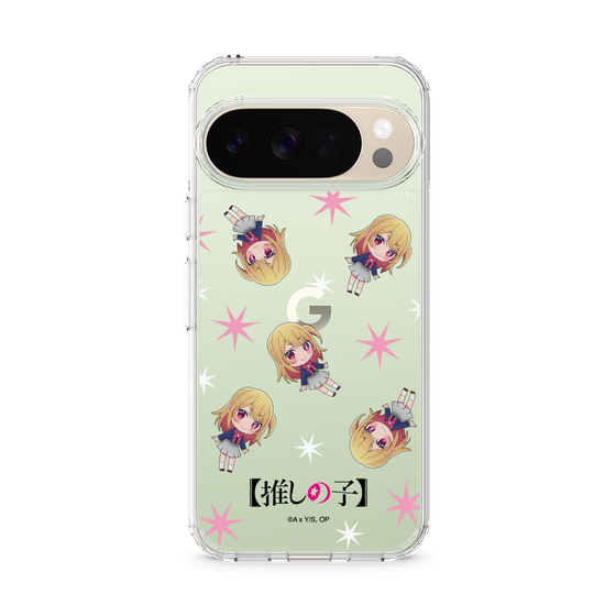 スリムプロテクションケース［ 【推しの子】 - ルビー - ミニキャラ総柄 ］