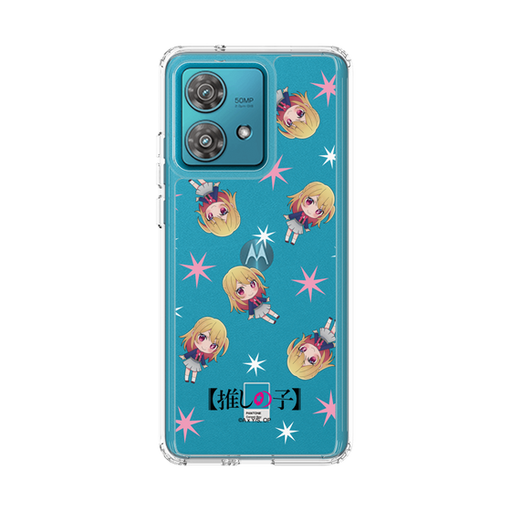 スリムプロテクションケース［ 【推しの子】 - ルビー - ミニキャラ総柄 ］