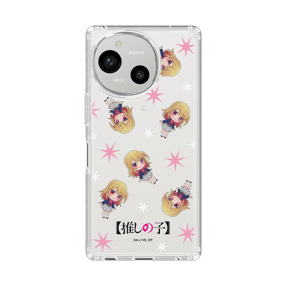 スリムプロテクションケース［ 【推しの子】 - ルビー - ミニキャラ総柄 ］