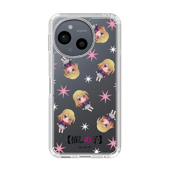 スリムプロテクションケース［ 【推しの子】 - ルビー - ミニキャラ総柄 ］