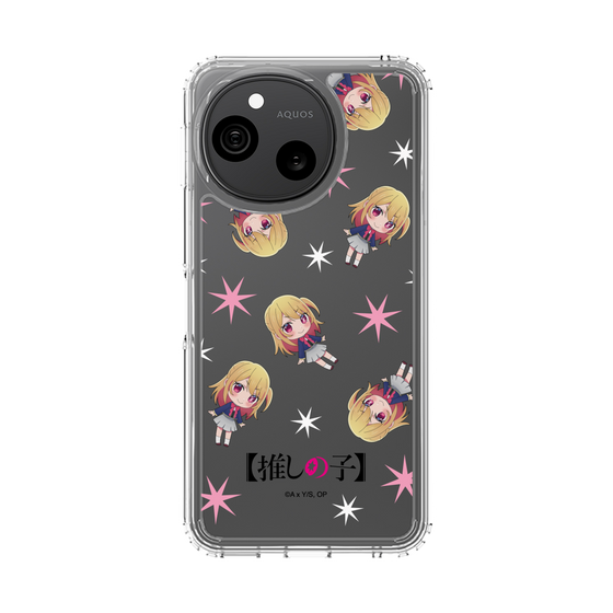 スリムプロテクションケース［ 【推しの子】 - ルビー - ミニキャラ総柄 ］