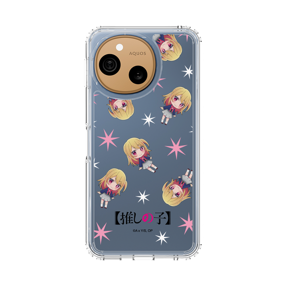 スリムプロテクションケース［ 【推しの子】 - ルビー - ミニキャラ総柄 ］