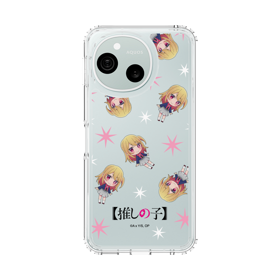 スリムプロテクションケース［ 【推しの子】 - ルビー - ミニキャラ総柄 ］
