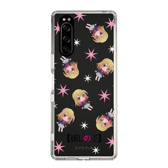 スリムプロテクションケース［ 【推しの子】 - ルビー - ミニキャラ総柄 ］