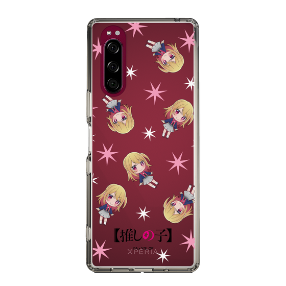 スリムプロテクションケース［ 【推しの子】 - ルビー - ミニキャラ総柄 ］