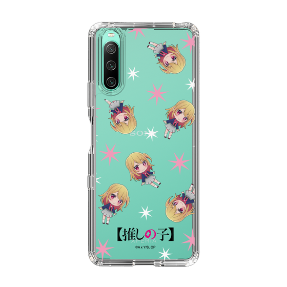 スリムプロテクションケース［ 【推しの子】 - ルビー - ミニキャラ総柄 ］
