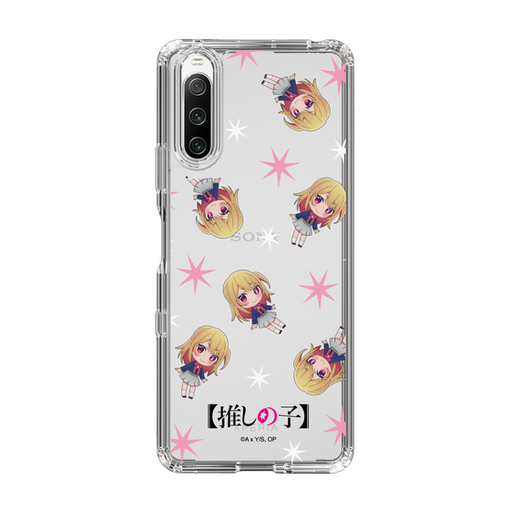 スリムプロテクションケース［ 【推しの子】 - ルビー - ミニキャラ総柄 ］