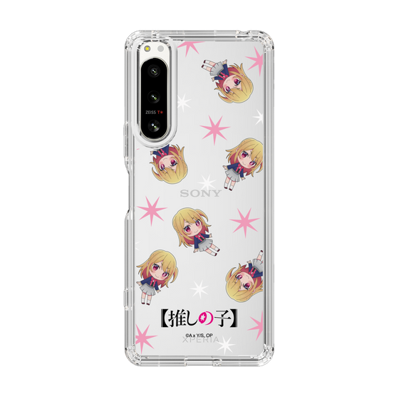 スリムプロテクションケース［ 【推しの子】 - ルビー - ミニキャラ総柄 ］