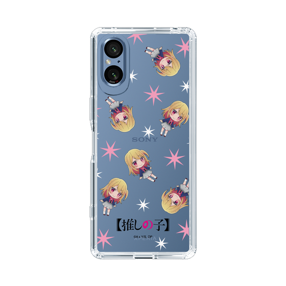 スリムプロテクションケース［ 【推しの子】 - ルビー - ミニキャラ総柄 ］