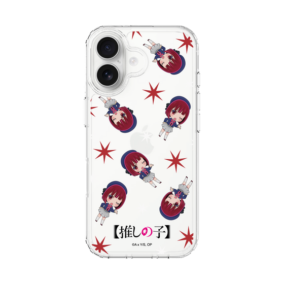 スリムプロテクションケース［ 【推しの子】 - 有馬かな - ミニキャラ総柄 ］