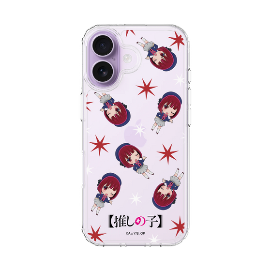 スリムプロテクションケース［ 【推しの子】 - 有馬かな - ミニキャラ総柄 ］