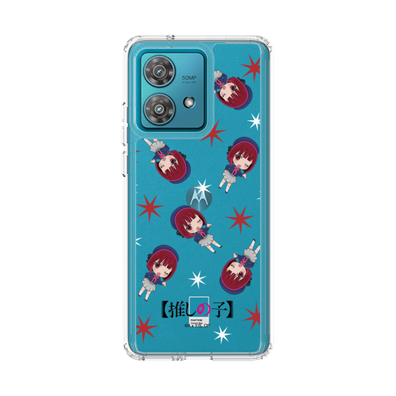 スリムプロテクションケース［ 【推しの子】 - 有馬かな - ミニキャラ総柄 ］