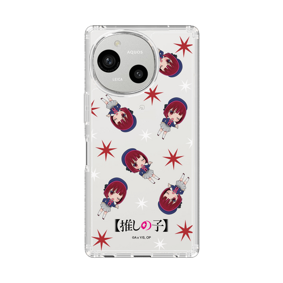 スリムプロテクションケース［ 【推しの子】 - 有馬かな - ミニキャラ総柄 ］