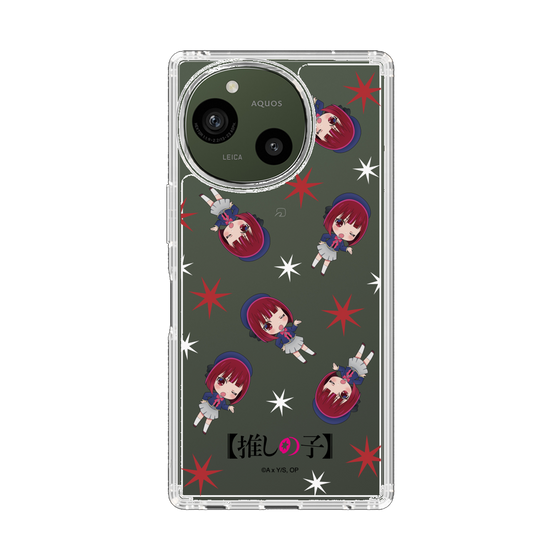スリムプロテクションケース［ 【推しの子】 - 有馬かな - ミニキャラ総柄 ］