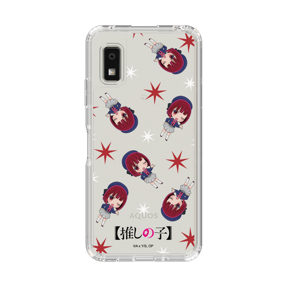 スリムプロテクションケース［ 【推しの子】 - 有馬かな - ミニキャラ総柄 ］