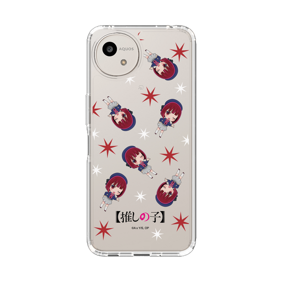 スリムプロテクションケース［ 【推しの子】 - 有馬かな - ミニキャラ総柄 ］