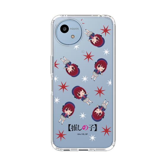 スリムプロテクションケース［ 【推しの子】 - 有馬かな - ミニキャラ総柄 ］