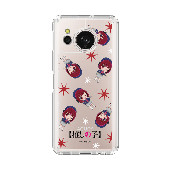 スリムプロテクションケース［ 【推しの子】 - 有馬かな - ミニキャラ総柄 ］