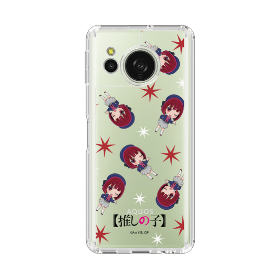 スリムプロテクションケース［ 【推しの子】 - 有馬かな - ミニキャラ総柄 ］