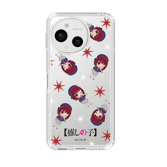 スリムプロテクションケース［ 【推しの子】 - 有馬かな - ミニキャラ総柄 ］