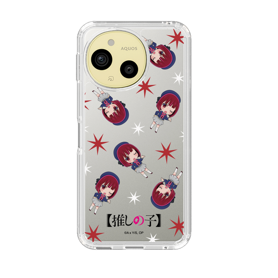 スリムプロテクションケース［ 【推しの子】 - 有馬かな - ミニキャラ総柄 ］