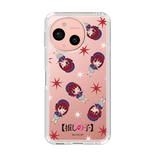 スリムプロテクションケース［ 【推しの子】 - 有馬かな - ミニキャラ総柄 ］