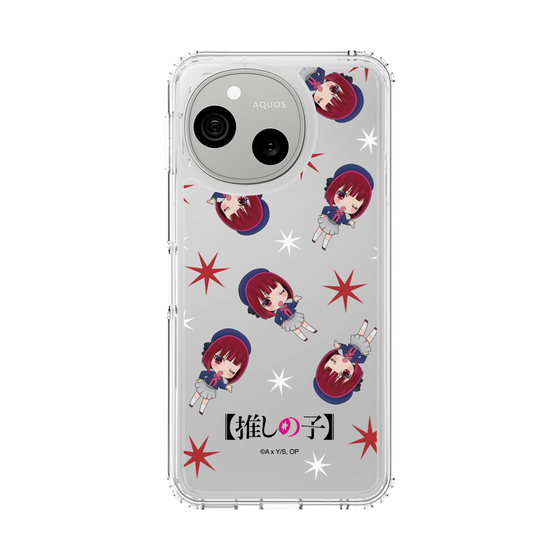 スリムプロテクションケース［ 【推しの子】 - 有馬かな - ミニキャラ総柄 ］