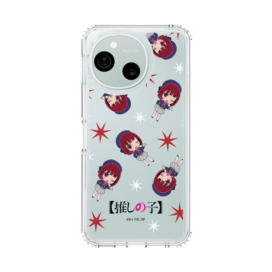 スリムプロテクションケース［ 【推しの子】 - 有馬かな - ミニキャラ総柄 ］