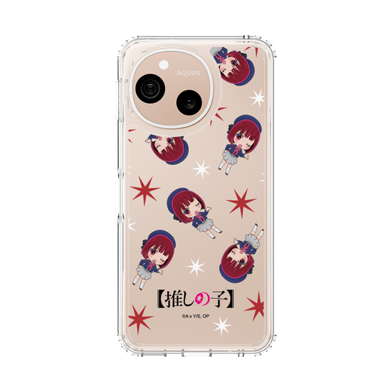 スリムプロテクションケース［ 【推しの子】 - 有馬かな - ミニキャラ総柄 ］