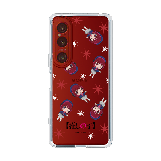 スリムプロテクションケース［ 【推しの子】 - 有馬かな - ミニキャラ総柄 ］