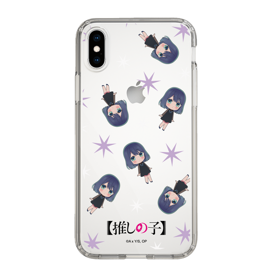 スリムプロテクションケース［ 【推しの子】 - 黒川あかね - ミニキャラ総柄 ］