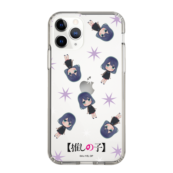 スリムプロテクションケース［ 【推しの子】 - 黒川あかね - ミニキャラ総柄 ］