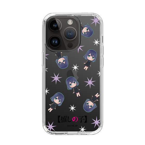 スリムプロテクションケース［ 【推しの子】 - 黒川あかね - ミニキャラ総柄 ］