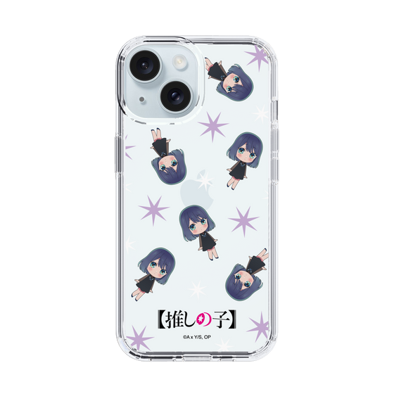 スリムプロテクションケース［ 【推しの子】 - 黒川あかね - ミニキャラ総柄 ］