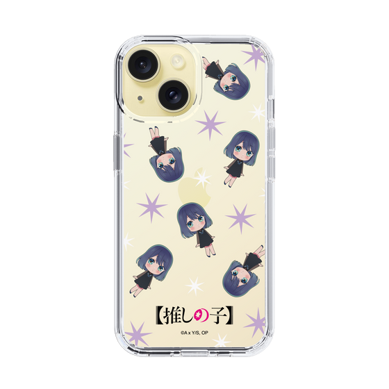 スリムプロテクションケース［ 【推しの子】 - 黒川あかね - ミニキャラ総柄 ］