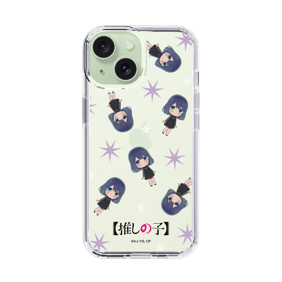 スリムプロテクションケース［ 【推しの子】 - 黒川あかね - ミニキャラ総柄 ］