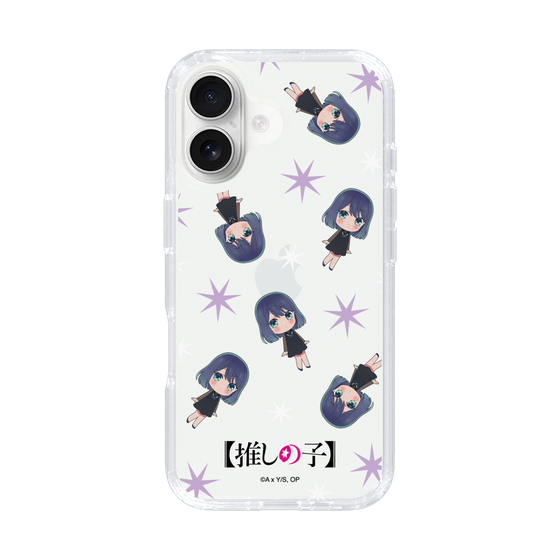スリムプロテクションケース［ 【推しの子】 - 黒川あかね - ミニキャラ総柄 ］