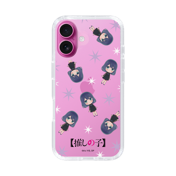 スリムプロテクションケース［ 【推しの子】 - 黒川あかね - ミニキャラ総柄 ］