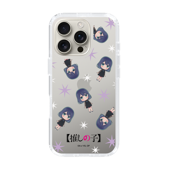 スリムプロテクションケース［ 【推しの子】 - 黒川あかね - ミニキャラ総柄 ］