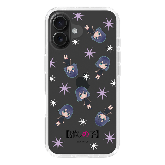 スリムプロテクションケース［ 【推しの子】 - 黒川あかね - ミニキャラ総柄 ］