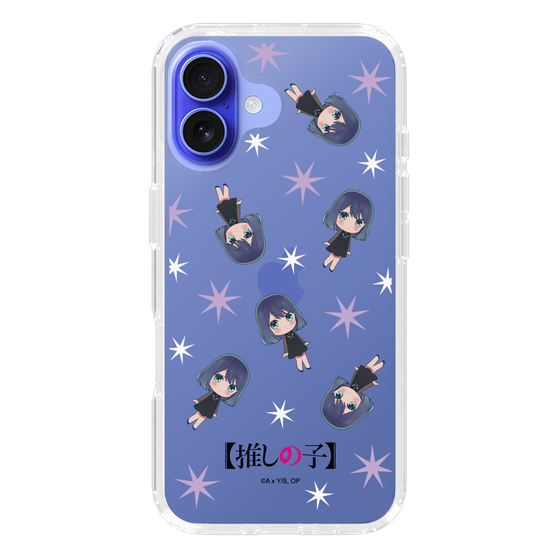 スリムプロテクションケース［ 【推しの子】 - 黒川あかね - ミニキャラ総柄 ］