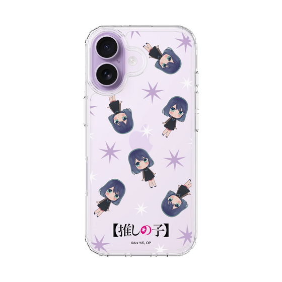 スリムプロテクションケース［ 【推しの子】 - 黒川あかね - ミニキャラ総柄 ］