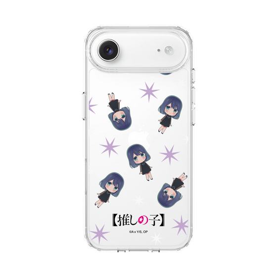 スリムプロテクションケース［ 【推しの子】 - 黒川あかね - ミニキャラ総柄 ］