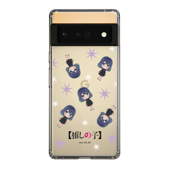 スリムプロテクションケース［ 【推しの子】 - 黒川あかね - ミニキャラ総柄 ］
