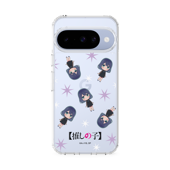 スリムプロテクションケース［ 【推しの子】 - 黒川あかね - ミニキャラ総柄 ］