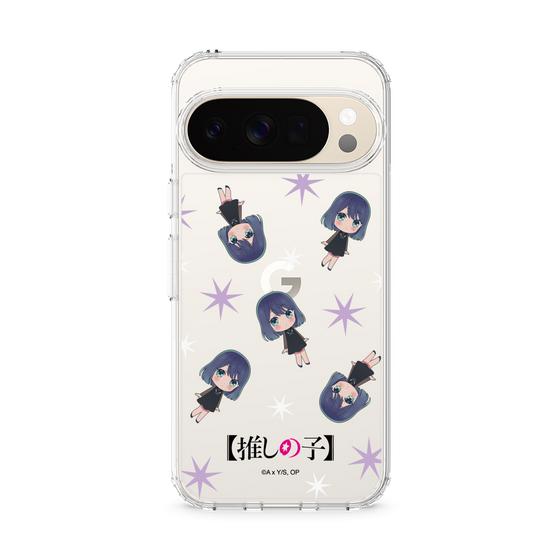 スリムプロテクションケース［ 【推しの子】 - 黒川あかね - ミニキャラ総柄 ］