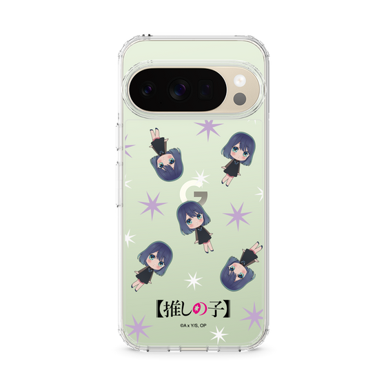 スリムプロテクションケース［ 【推しの子】 - 黒川あかね - ミニキャラ総柄 ］